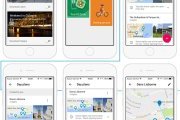 Ecrans de l'application Google Trips - Rubrique Day Plans -